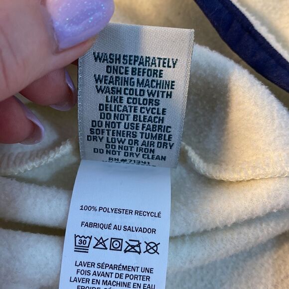 L.L. Bean Soft-Brushed Fitness Fleece Quarter-Zip Pullover Size SP - Picture 7 of 9